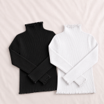 Aleena Women’s Premium High Neck(2Pics)-Black,White
