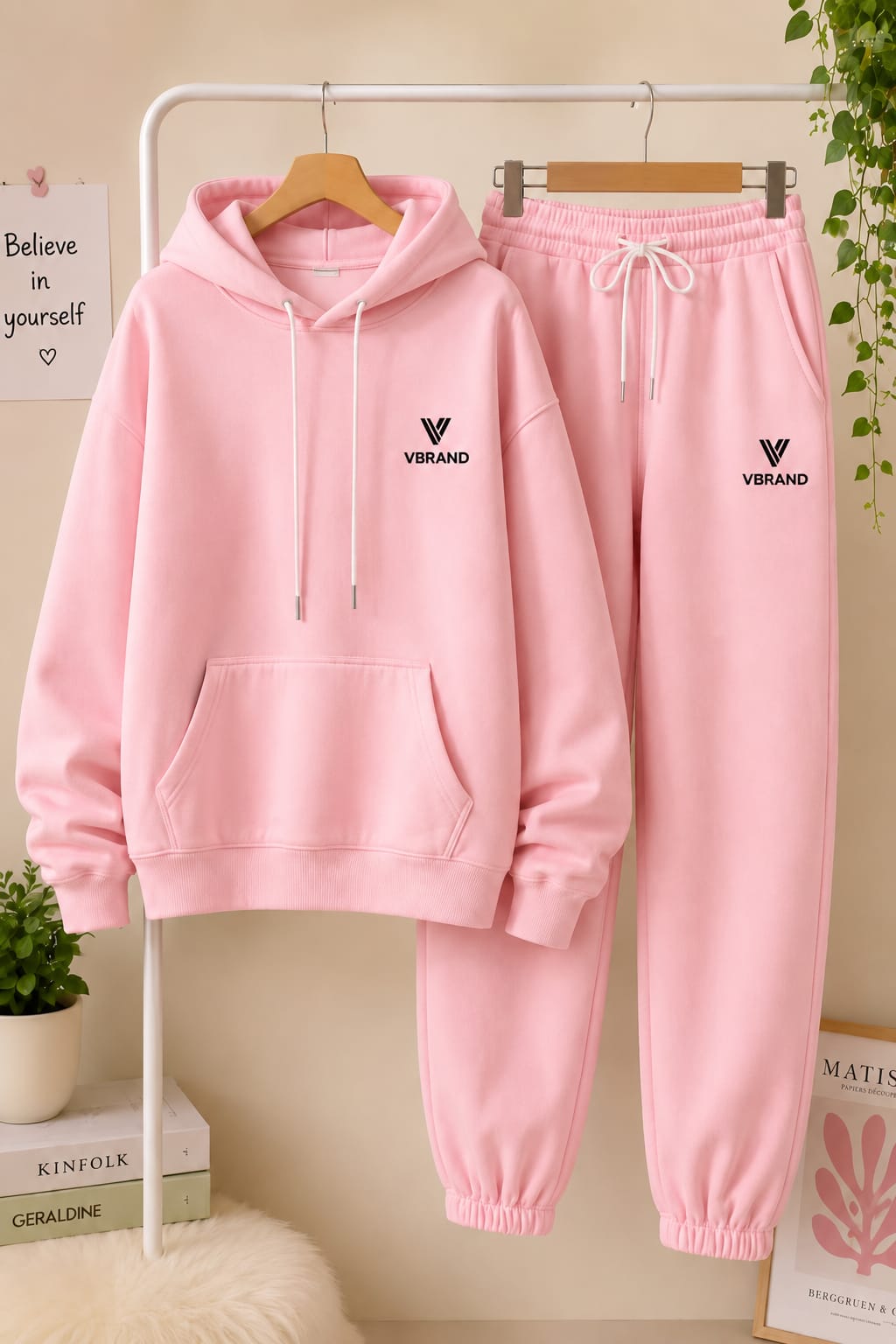 WhatsApp Image 2026-09-19 at 15.46.37 (1) Women's Premium Winter Hoodie Set-Pink - Image 1