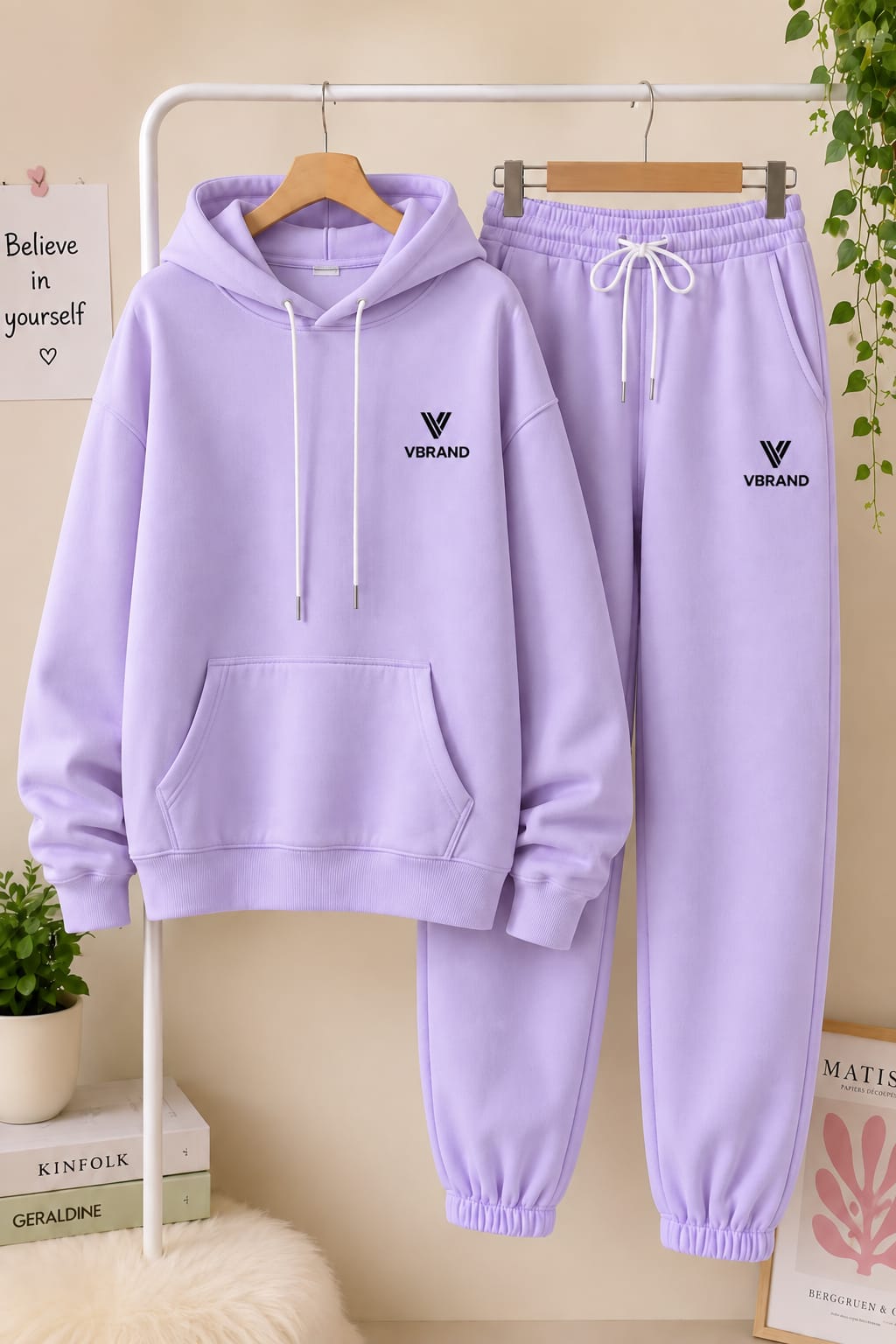 WhatsApp Image 2026-09-19 at 15.46.37 Women's Premium Winter Hoodie Set-Lavender - Image 1