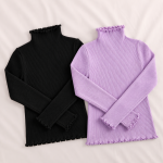 Aleena Women’s Premium High Neck(2Pics)-Lavender,Black