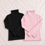 Aleena Women’s Premium High Neck(2Pics)-Pink,Black